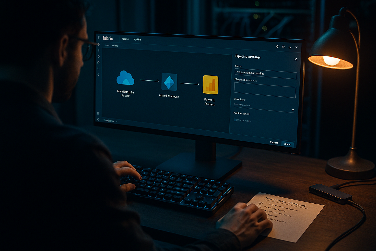 Power BI dashboards met Fabric data