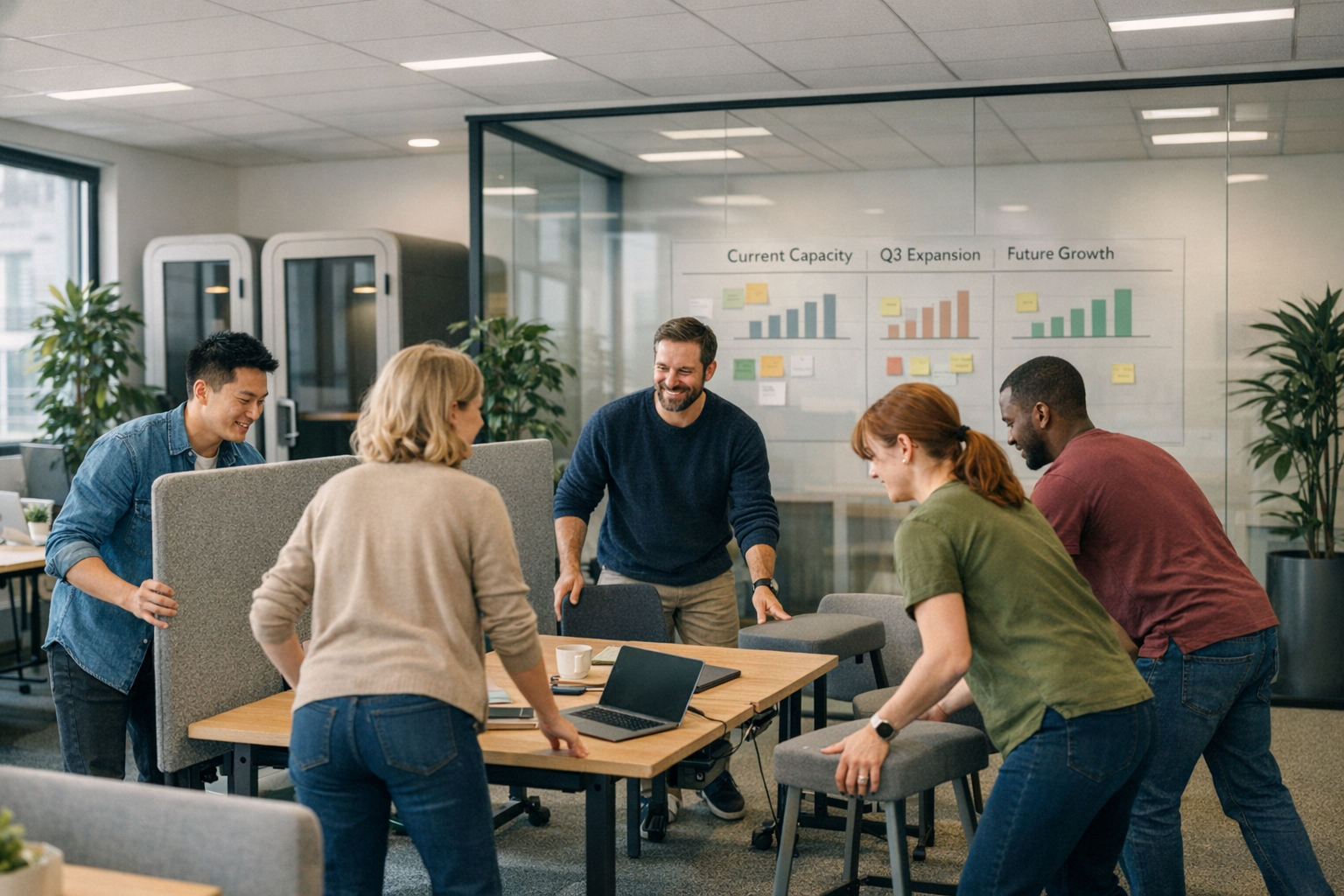 Team kiezen voor juiste Worxspace werkplek