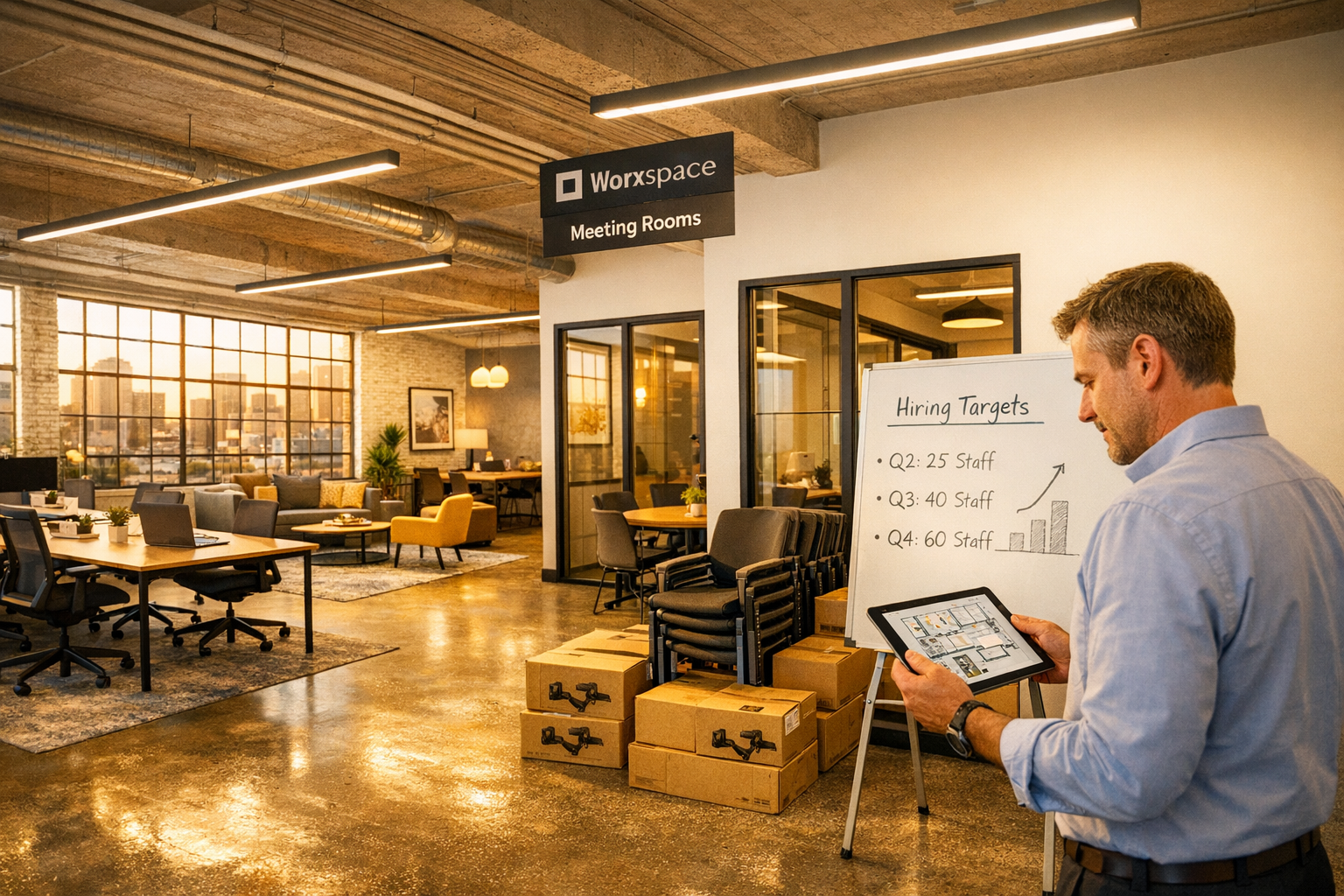 Flexibele werkruimte opties voor groeiende teams