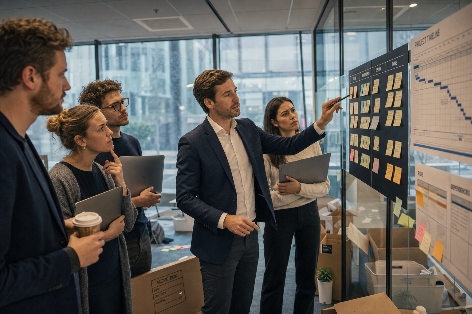 Interim projectmanager beslissing