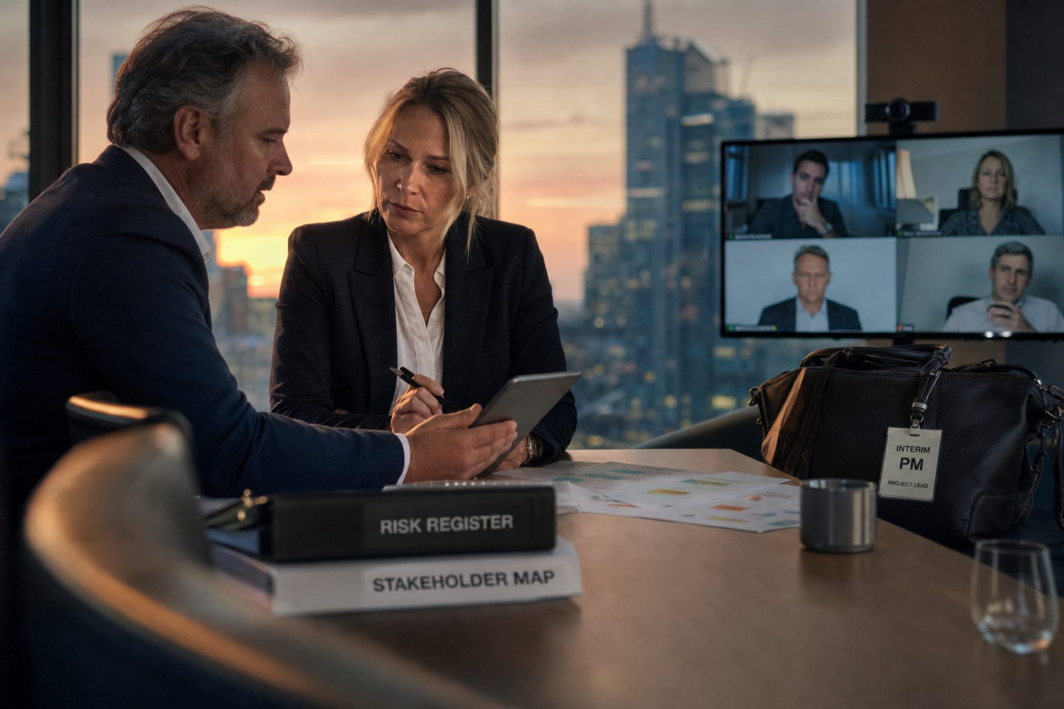 Signalen voor interim projectmanagement