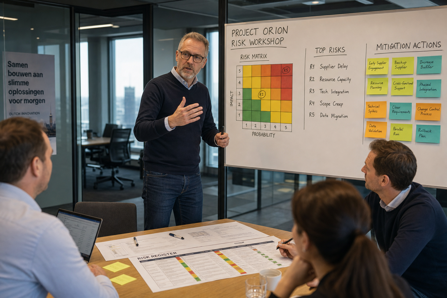 Effectief risicomanagement in projectmanagement