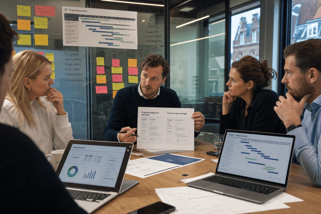 Hoe bepaal je of je beter een projectmanagement specialist kunt inhuren of een interim projectmanager, en welke criteria wegen het zwaarst?